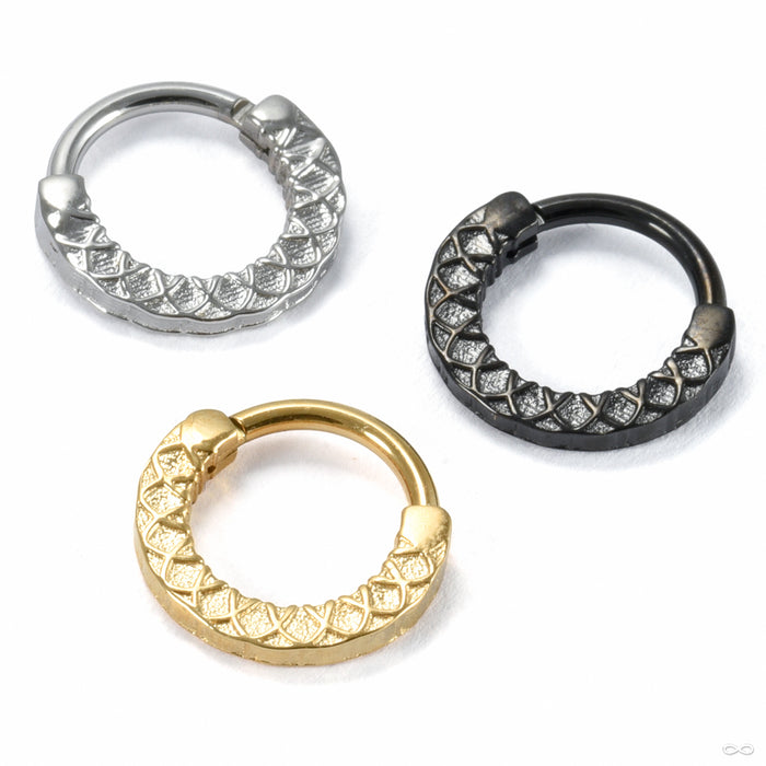 Solare Clicker from Tether Jewelry in assorted materials