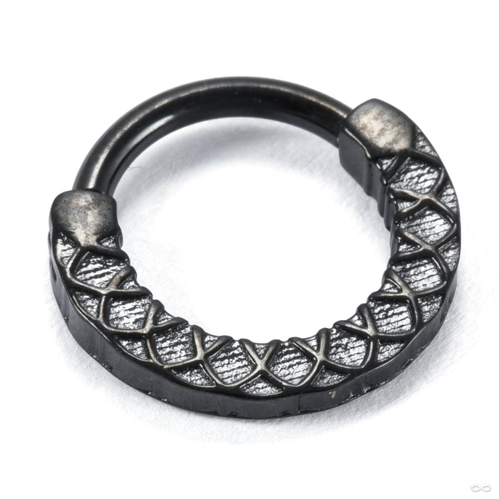 Solare Clicker from Tether Jewelry in obsidian