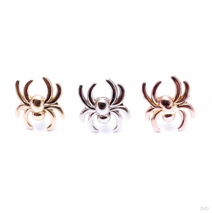 Spider Press-fit End in Gold from LeRoi in assorted materials