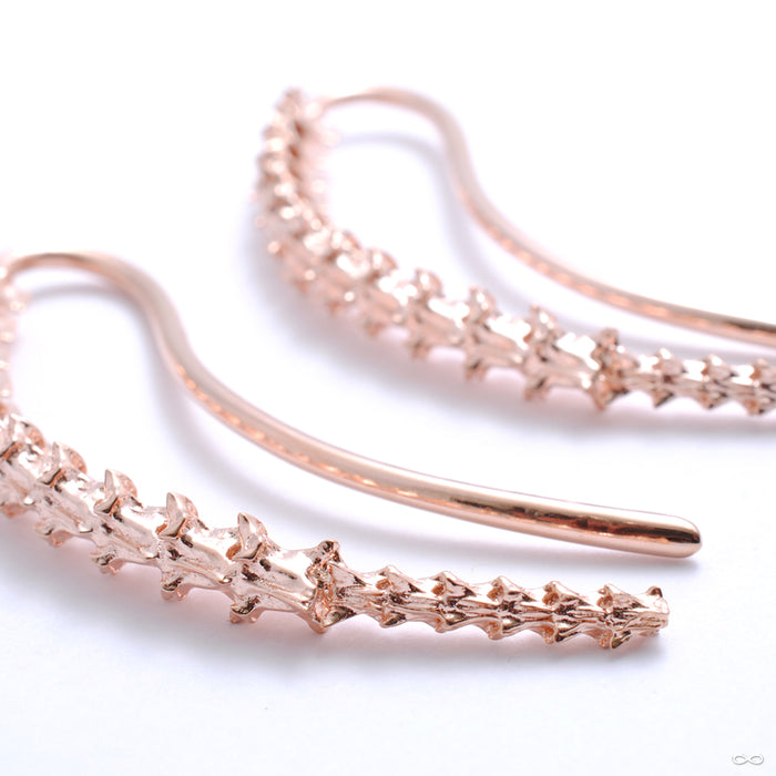 Spinal Tap from Tawapa in rose-gold-plated brass
