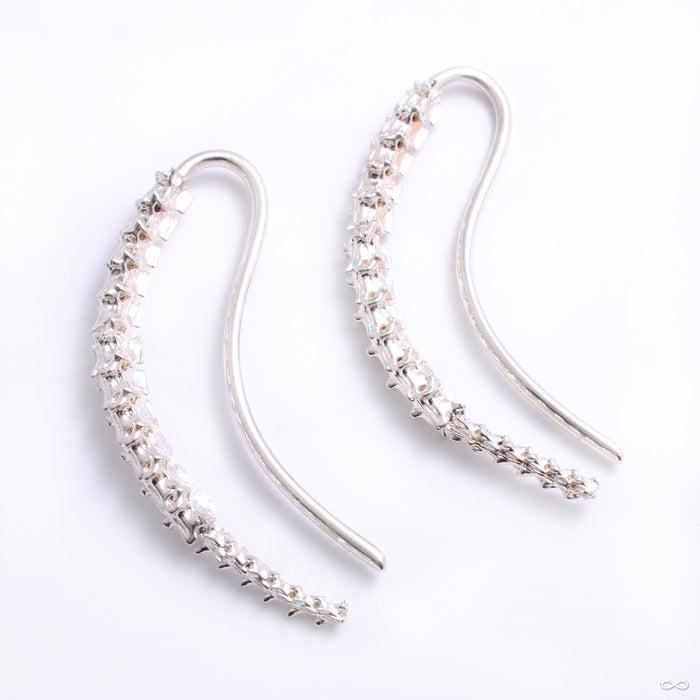 Spinal Tap from Tawapa in silver-plated white brass