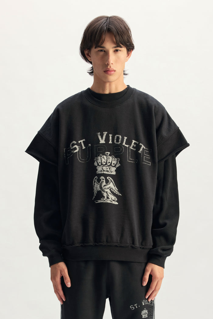 St. Violet Crystals Muscle Tee