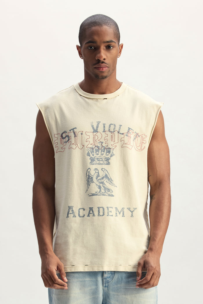 St. Violet Crystals Tank Top