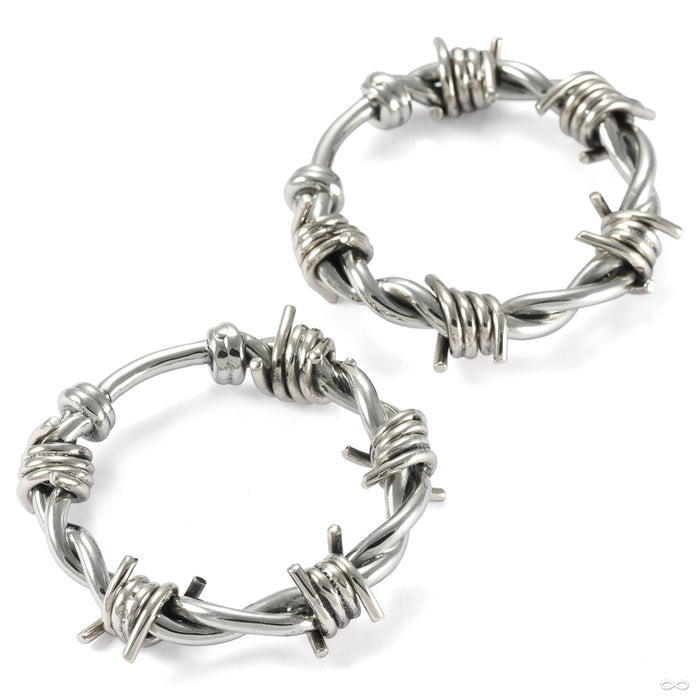 Stabby Joe Weights from Symmetry Body Jewelry in white brass