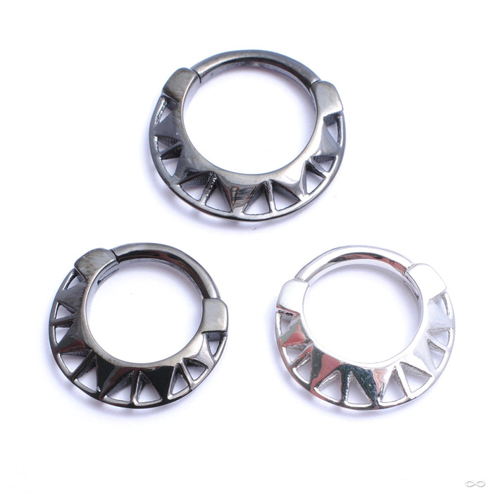 Star Child Clicker from Tether Jewelry in assorted materials