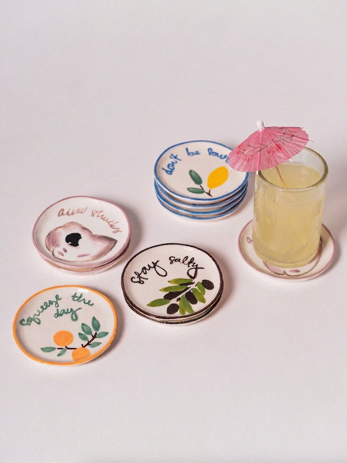 Stay Salty Coaster - Stitch And Feather