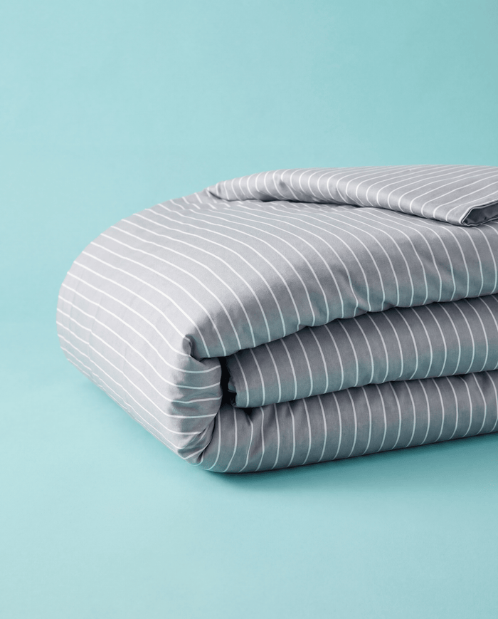 Full/Queen / Grey Stripe