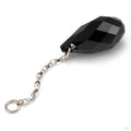 Swarovski Briolette Charm in 14k White Gold in Jet Black from Hialeah
