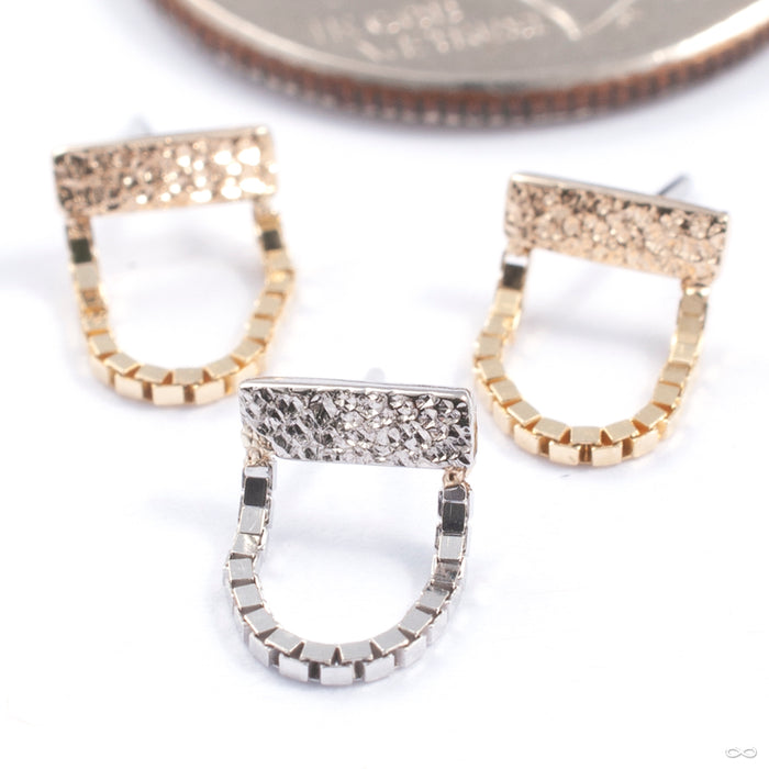 Swing Press-fit End in Gold from Quetzalli in various materials