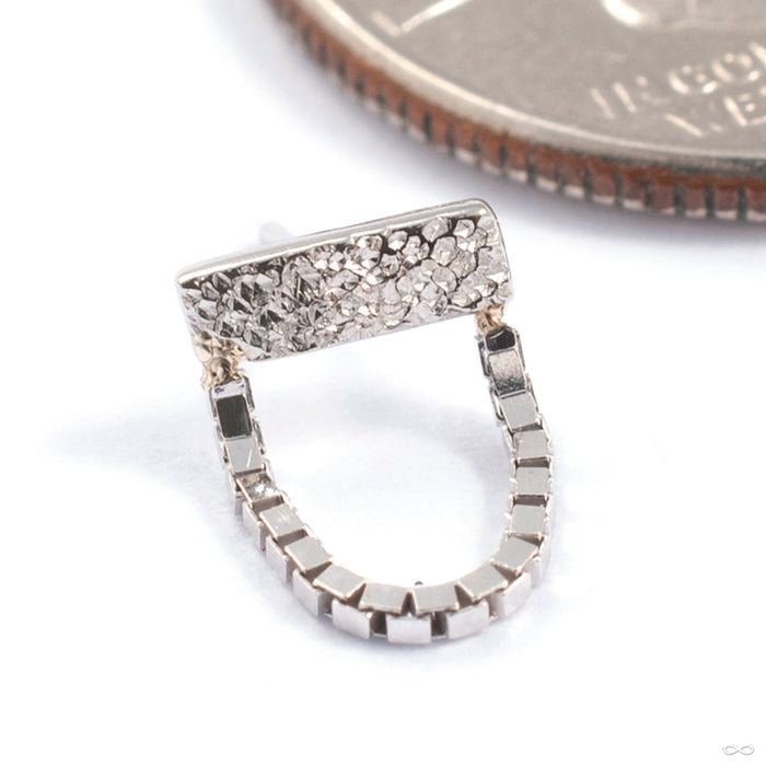 Swing Press-fit End in Gold from Quetzalli in white gold