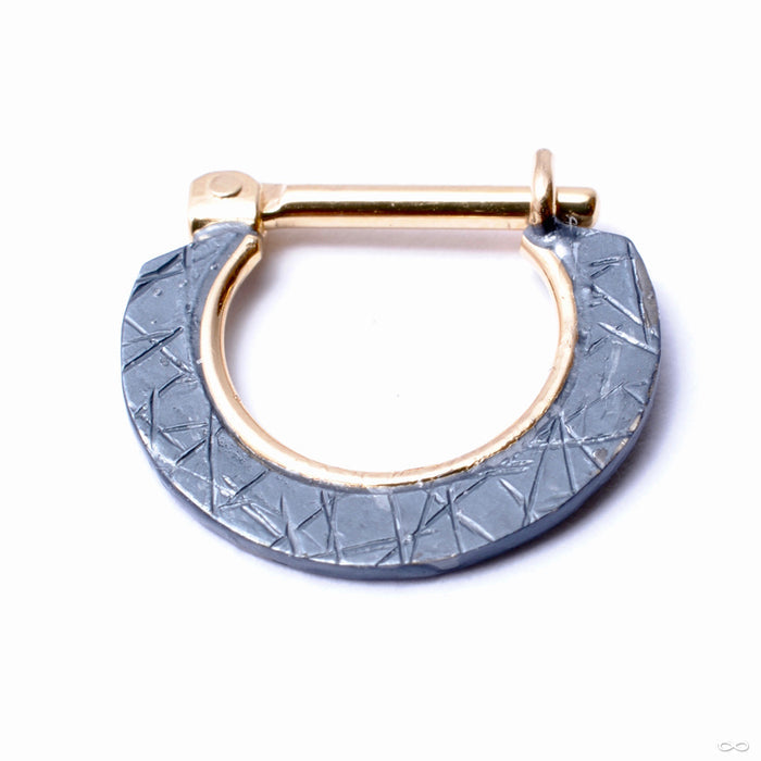 Tashi Hinged Ring in Gold from Quetzalli
