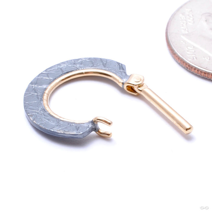 Tashi Hinged Ring in Gold from Quetzalli