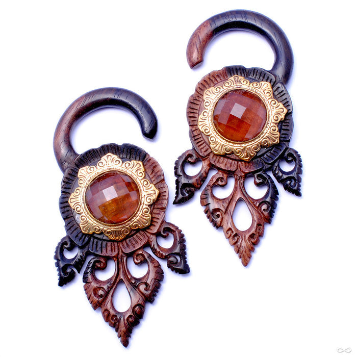 Tears of Gaia in Ebony with Smoky Quartz from Diablo Organics