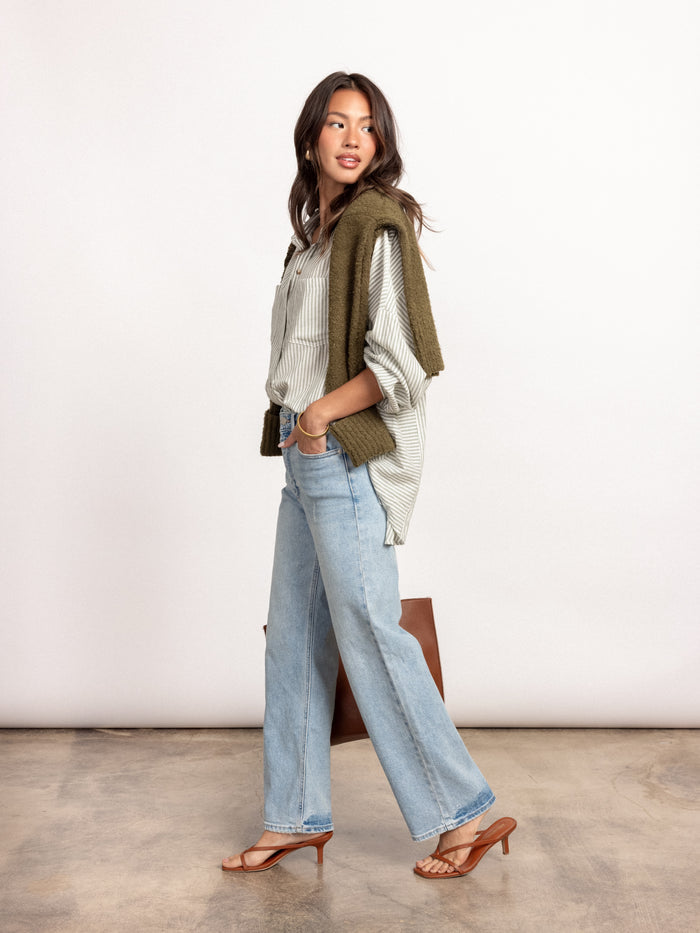 Tennessee Straight Leg Jeans - Stitch And Feather