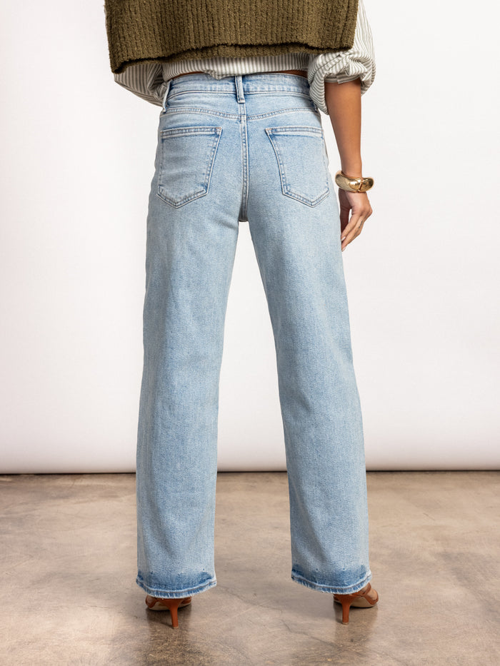 Tennessee Straight Leg Jeans - Stitch And Feather