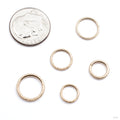 Textured Seam Ring in Gold from Vira Jewelry in assorted sizes
