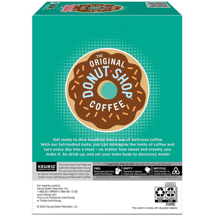 The Original Donut Shop Regular Keurig Single-Serve K-Cup Pods, Medium Roast Coffee, 96 Count