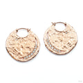 The Umbra Earrings from Maya Jewelry in rose gold