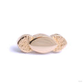 Theta 66 Press-fit End in Gold from Tether Jewelry in yellow gold