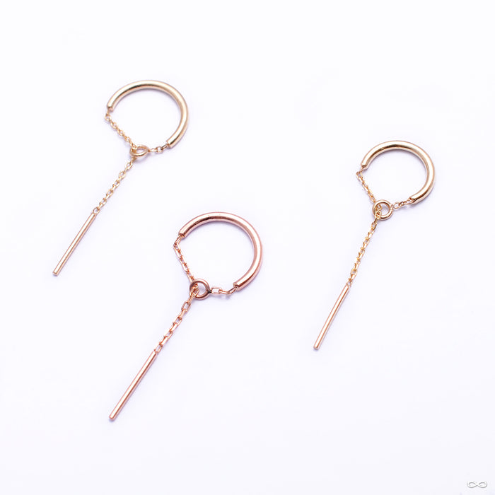 Thing of Beauty Threader Ring in Gold from Pupil Hall in assorted materials