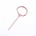 Thing of Beauty Threader Ring in Gold from Pupil Hall in rose gold
