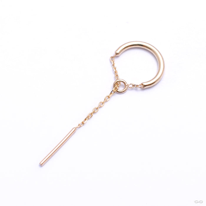Thing of Beauty Threader Ring in Gold from Pupil Hall in yellow gold