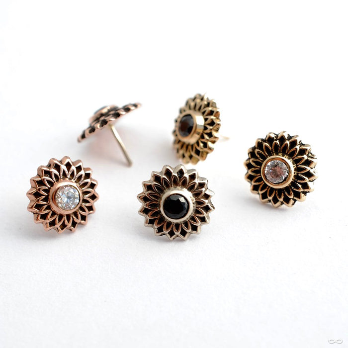 Thrive Press-fit End in Gold from Maya Jewelry