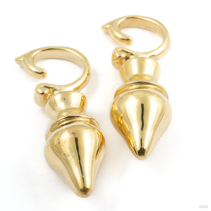 Tiered Pendulum Weights from Namaste Nomadas in brass