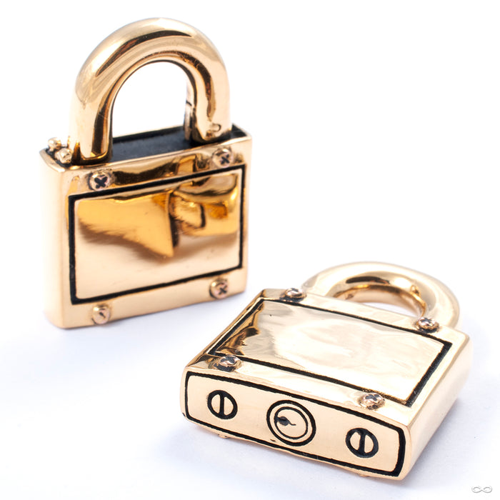Till Death from Maya Jewelry in yellow gold plated brass