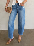 Toria Barrel Jeans - Stitch And Feather