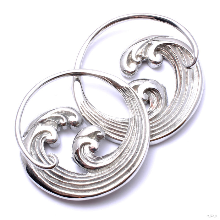 Tsunami Weights from Diablo Organics in white brass