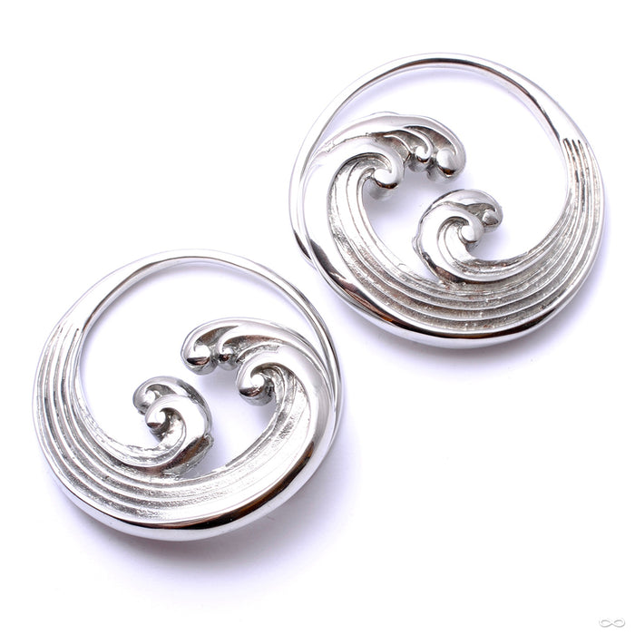 Tsunami Weights from Diablo Organics in white brass