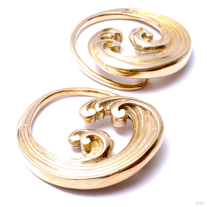 Tsunami Weights from Diablo Organics in brass