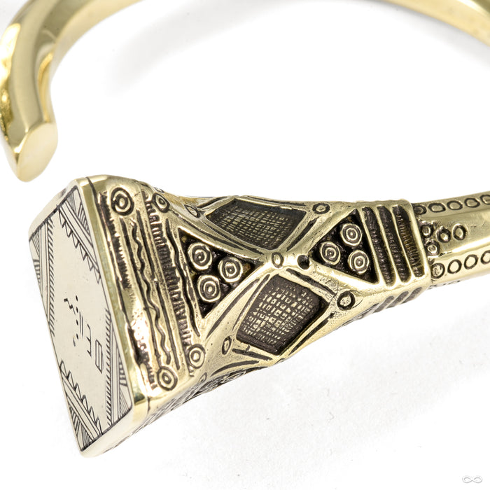Tuarag Hoop Weights from Eleven44 in brass