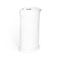 Ubbi Steel Diaper Pail, Odor Locking, No Special Bag Required, Award-Winning, Registry Must-Have, White