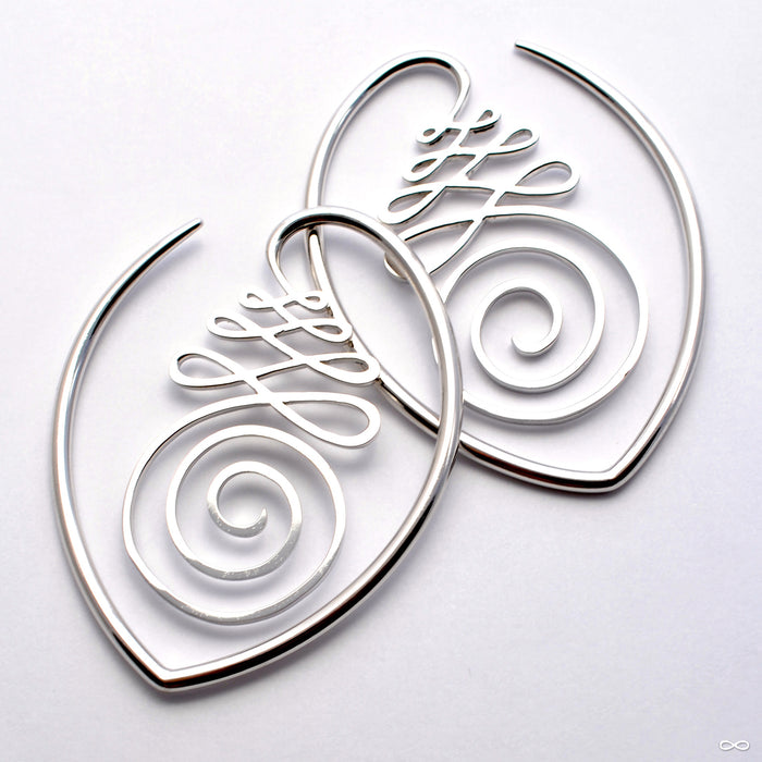 Unalome from Quetzalli in Silver