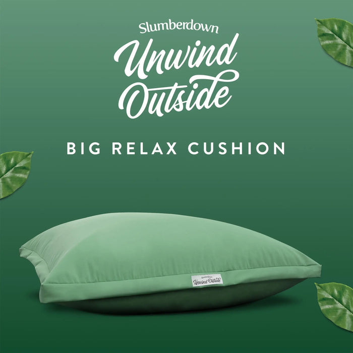 Unwind Outside Big Relax Cushion Slumberdown