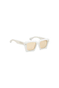 Skye oversized square sunglasses with light brown tinted TRX lenses and acetate frame.