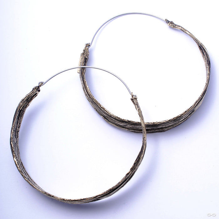 Vanilla Pod Hoop Earrings from Eleven44