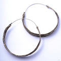 Vanilla Pod Hoop Earrings from Eleven44