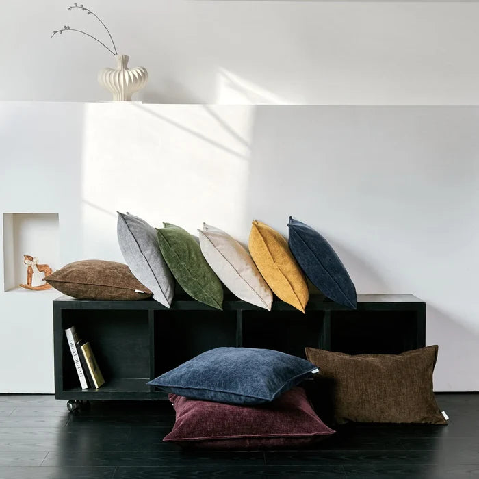 Velara Textured Velvet Cushion