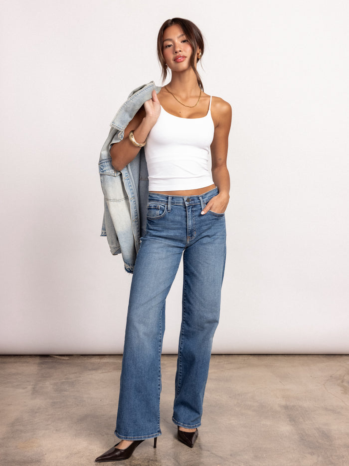 Venice Straight Leg Jeans - Stitch And Feather