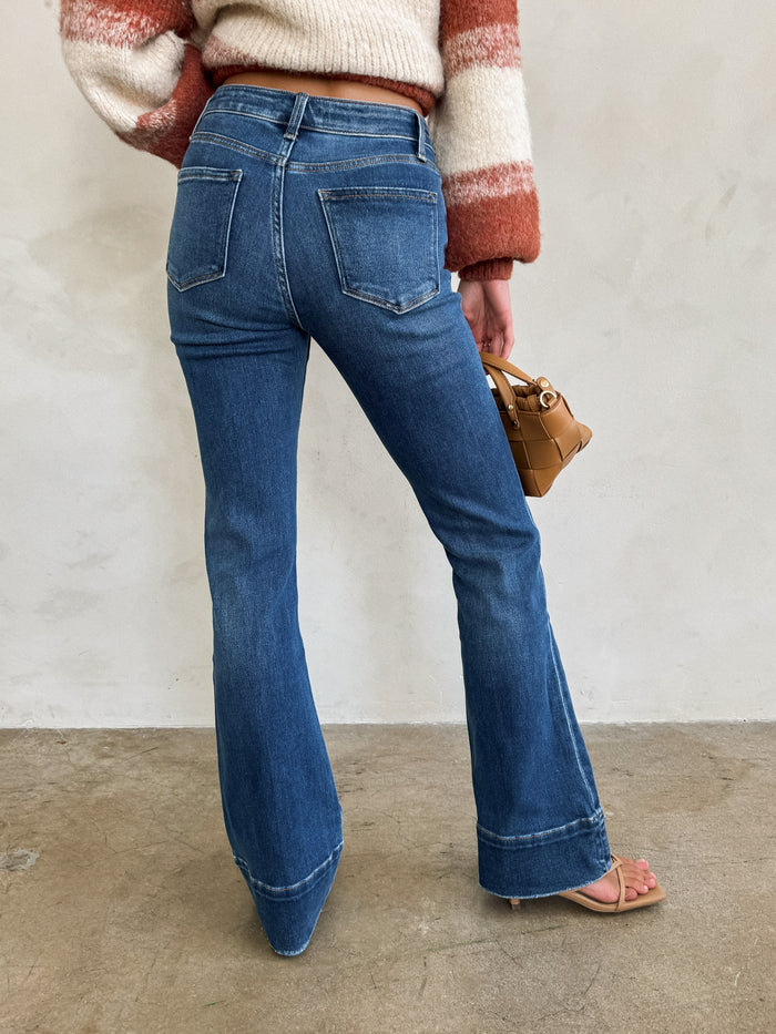 Ventura High Rise Bootcut Jeans - Stitch And Feather
