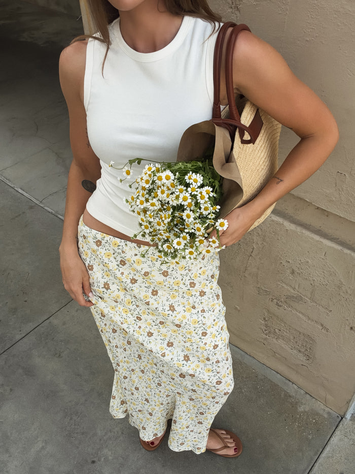 Vera Floral Maxi Skirt - Final Sale - Stitch And Feather