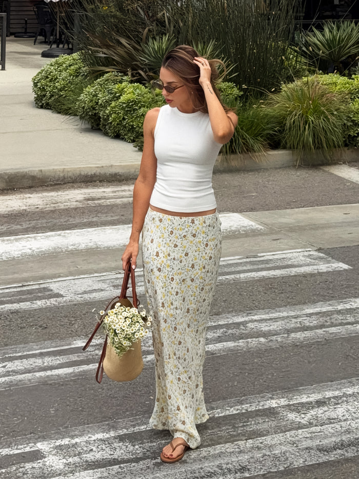 Vera Floral Maxi Skirt - Final Sale - Stitch And Feather