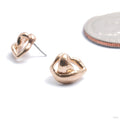 Veruschka Press-fit End in Gold from Pupil Hall in yellow gold