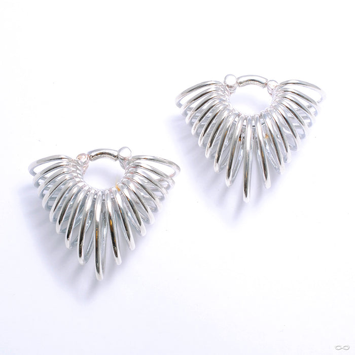 Warrior Weights from Tawapa in silver-plated white brass