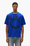 Warriors Mesh Tee in oversized fit with heavyweight mesh and embroidered graphics.