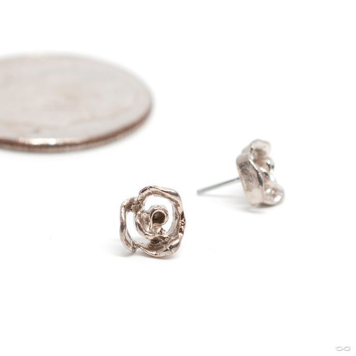 What A Prick Press-fit End in Gold from Pupil Hall in white gold