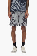 Wordmark Tie Dye All Around Short Swimwear with elastic waistband in regular fit